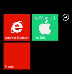 Secondary Tile Button